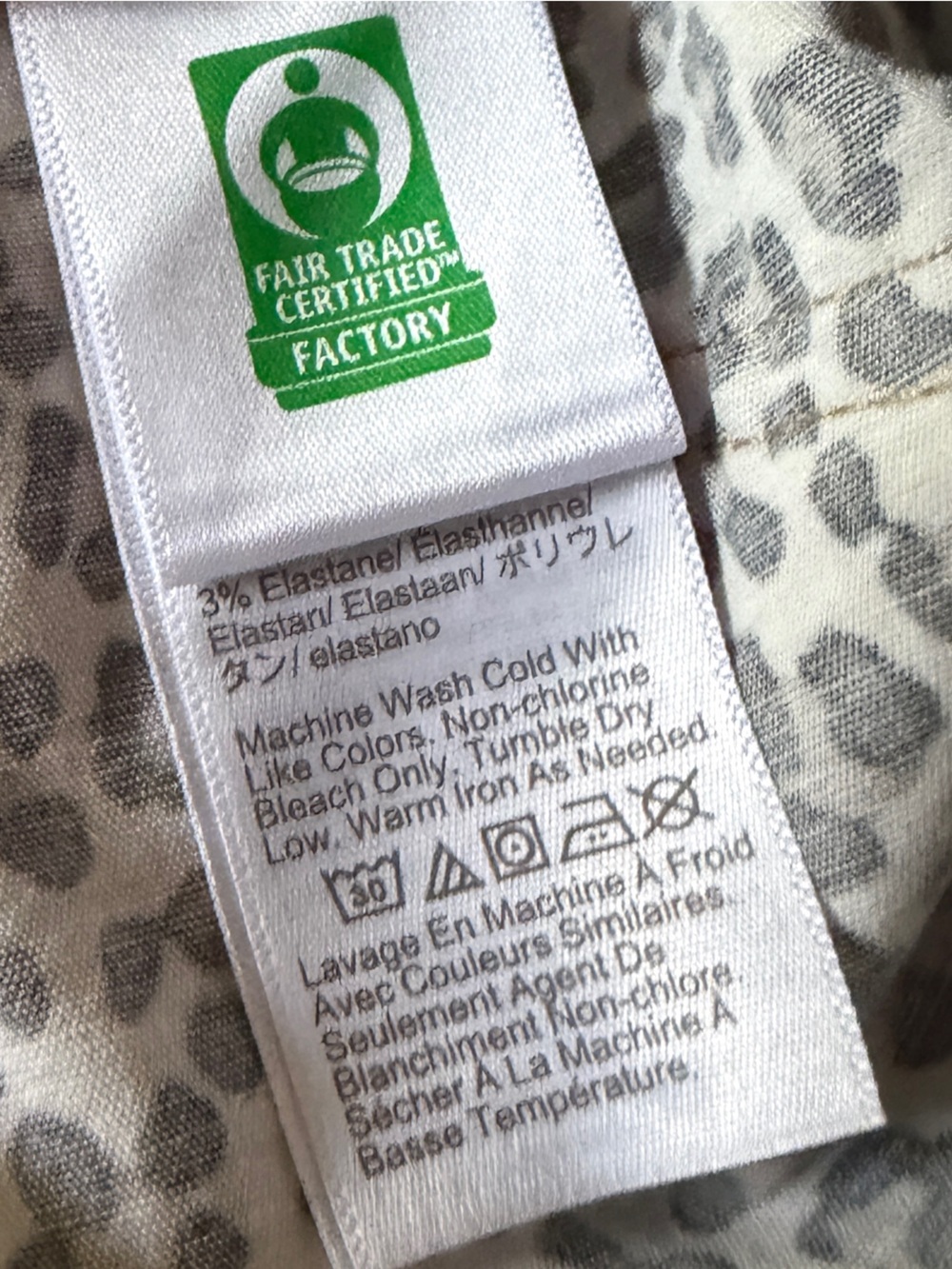 New with Tags size 29T J. Crew Leopard Print Wide-Leg Pants. Front patch pockets - Picture 8 of 13
